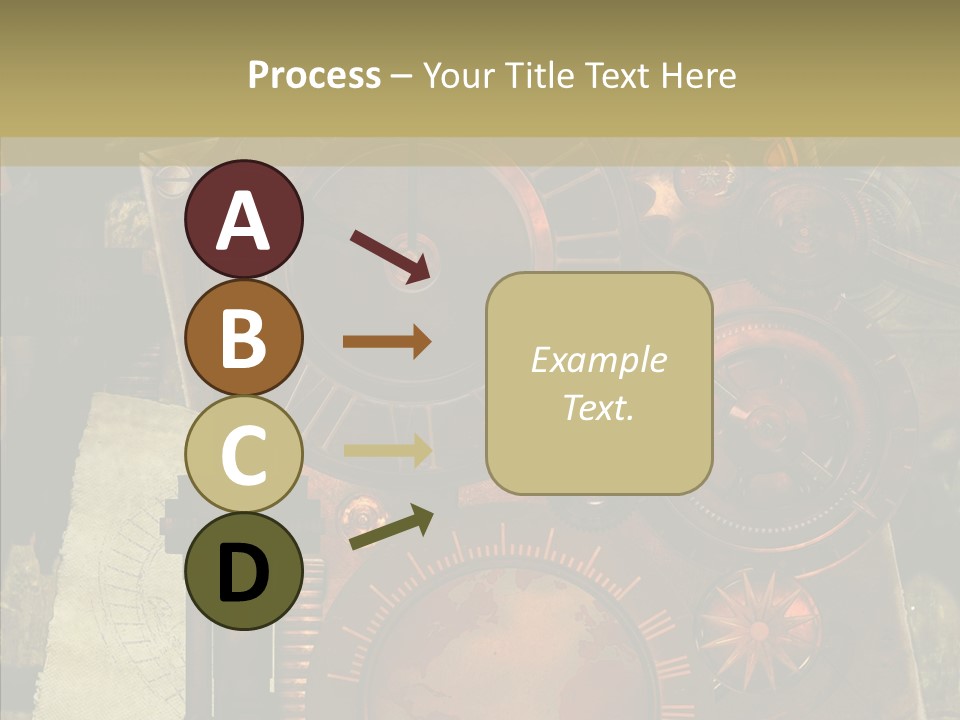 Invention Metal Gridiron PowerPoint Template