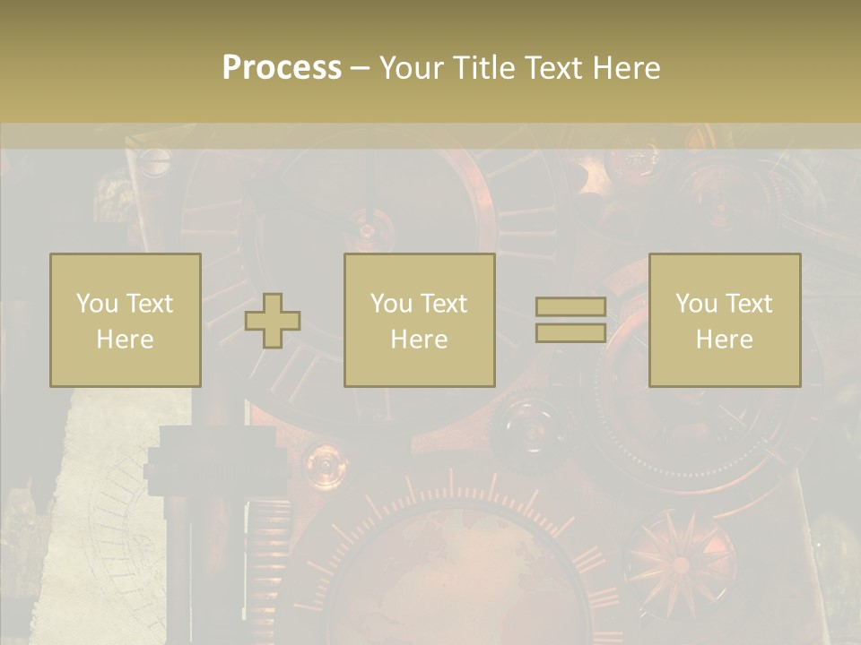 Invention Metal Gridiron PowerPoint Template