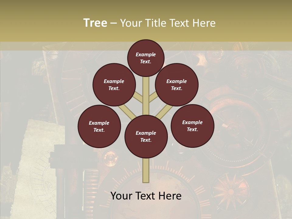 Invention Metal Gridiron PowerPoint Template