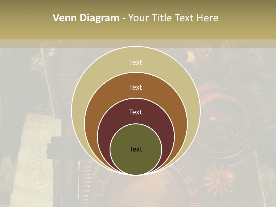 Invention Metal Gridiron PowerPoint Template