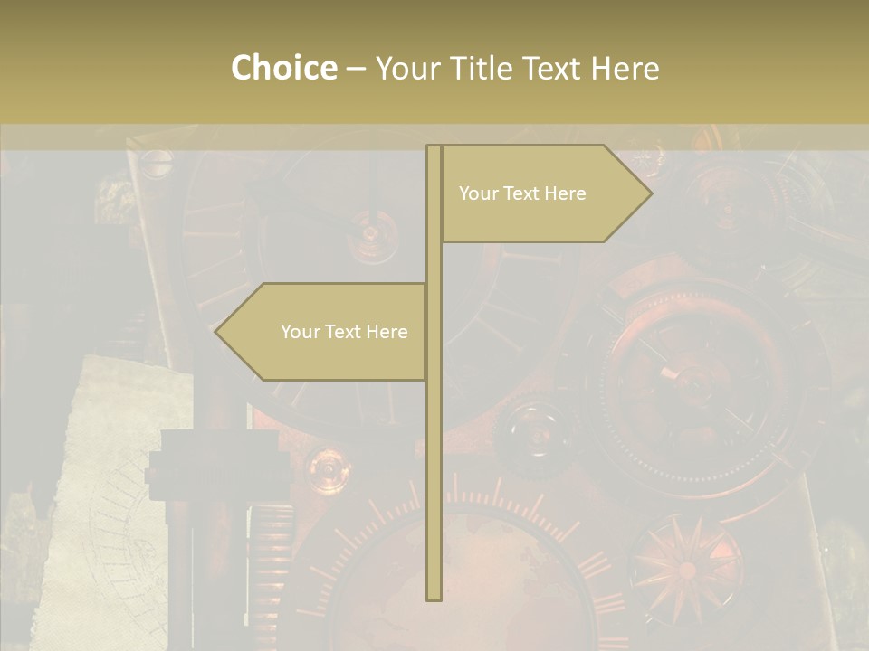Invention Metal Gridiron PowerPoint Template