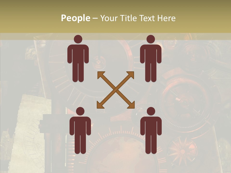 Invention Metal Gridiron PowerPoint Template