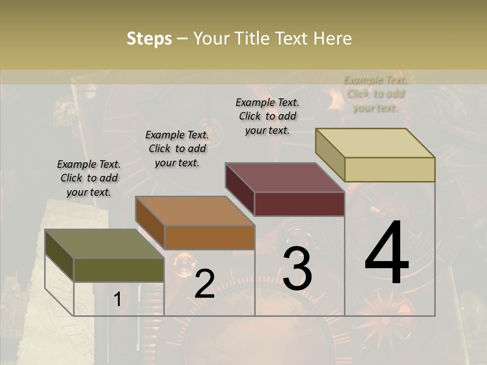 Invention Metal Gridiron PowerPoint Template