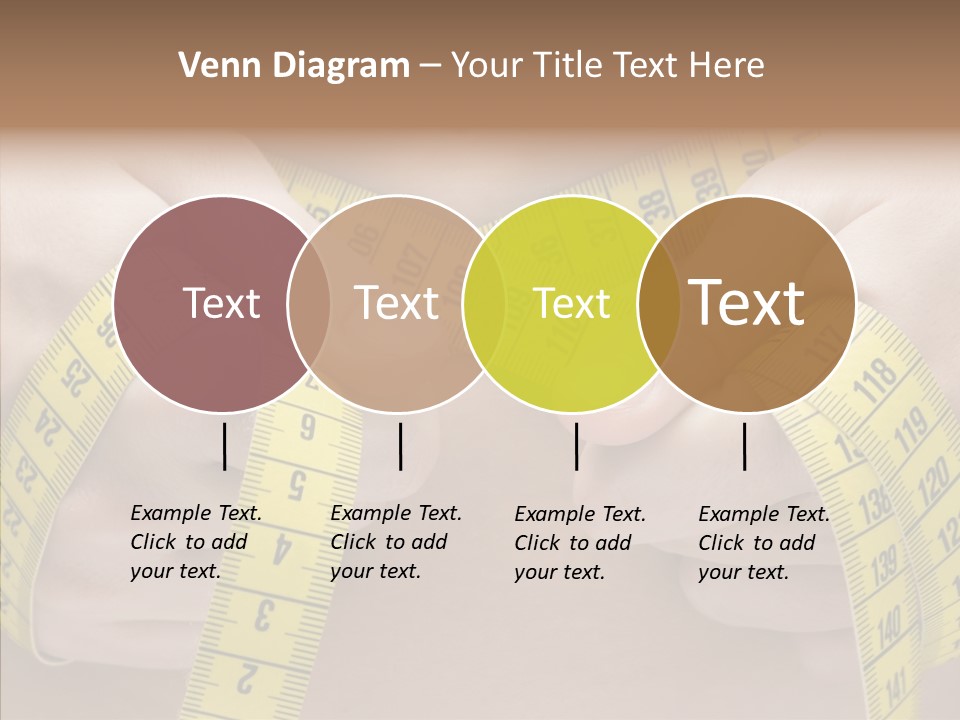 Length Conceptual Hand PowerPoint Template