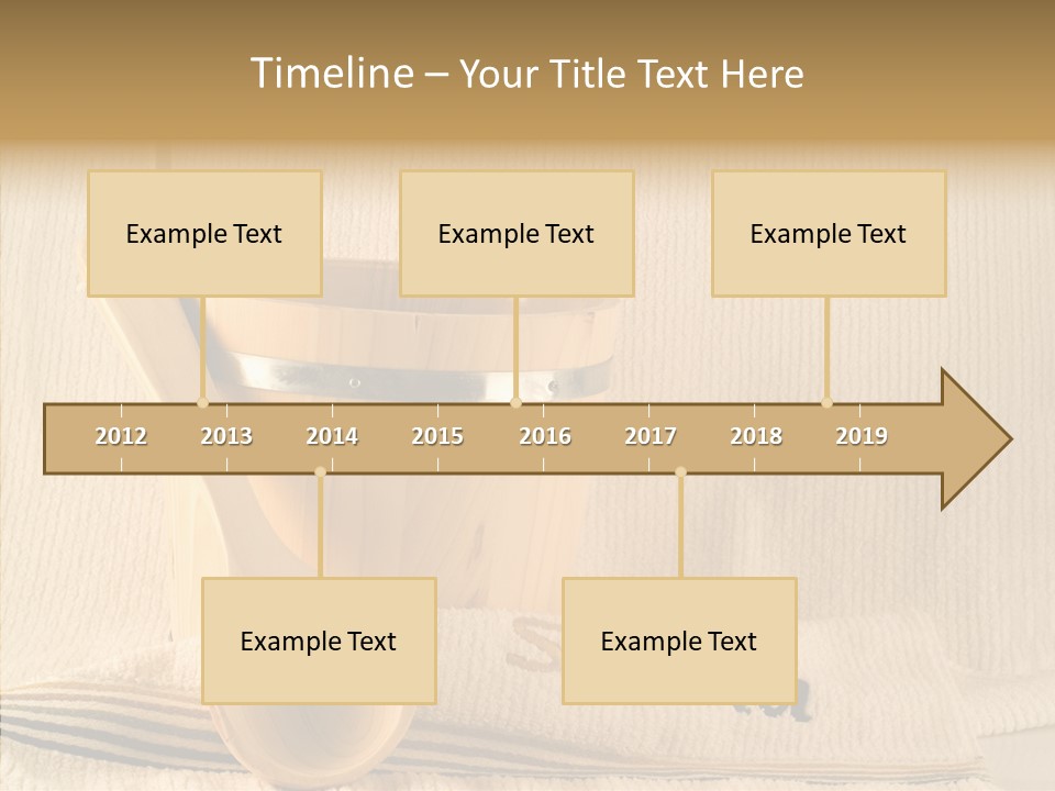 Relaxation Spoon Towel PowerPoint Template