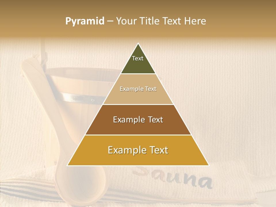 Relaxation Spoon Towel PowerPoint Template