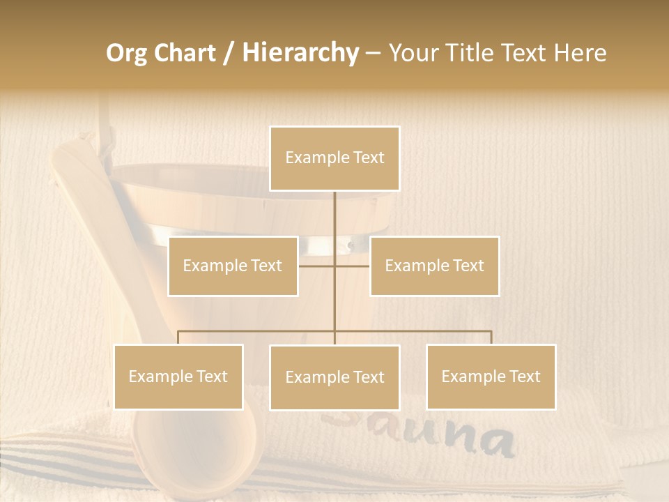 Relaxation Spoon Towel PowerPoint Template