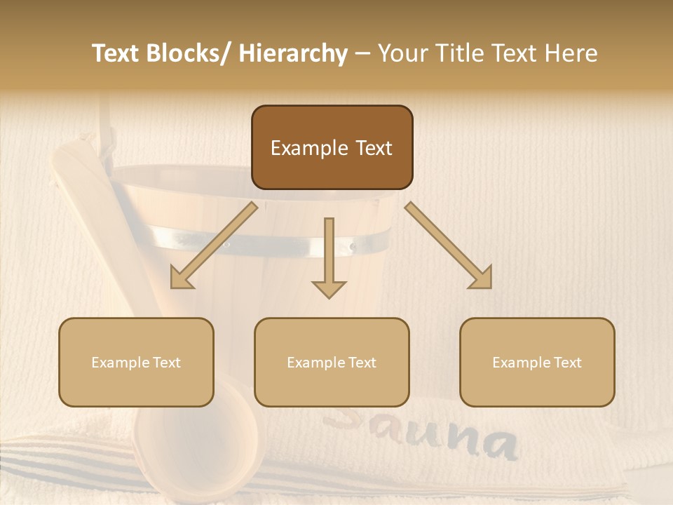 Relaxation Spoon Towel PowerPoint Template