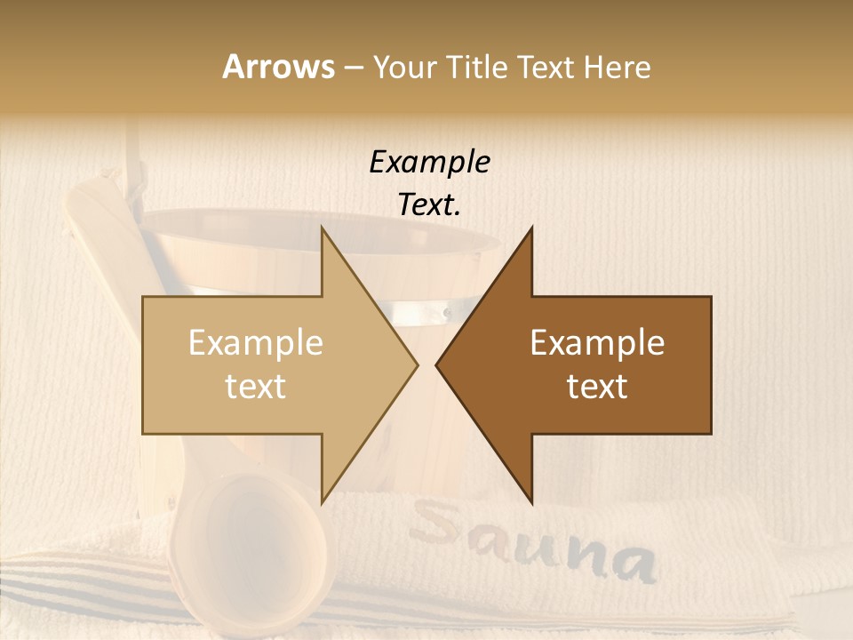 Relaxation Spoon Towel PowerPoint Template