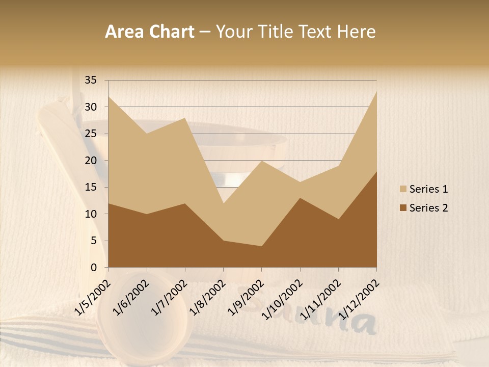 Relaxation Spoon Towel PowerPoint Template