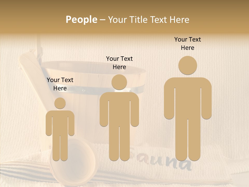 Relaxation Spoon Towel PowerPoint Template