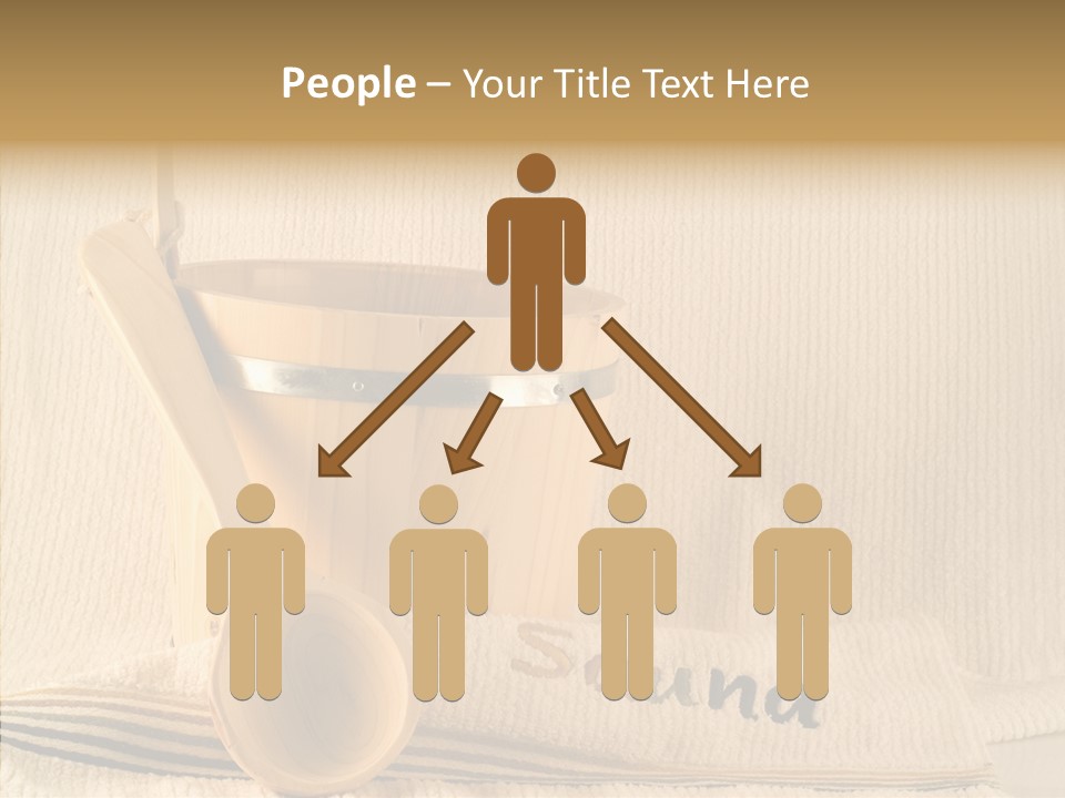 Relaxation Spoon Towel PowerPoint Template