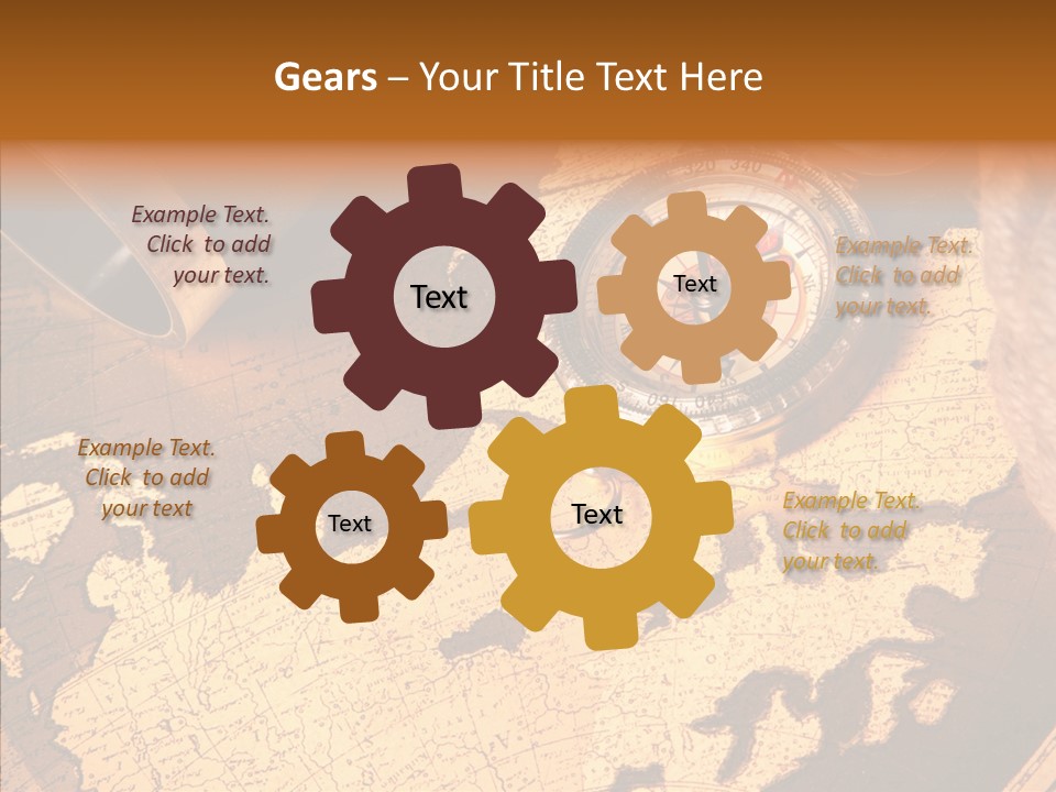 Paper Old Message PowerPoint Template