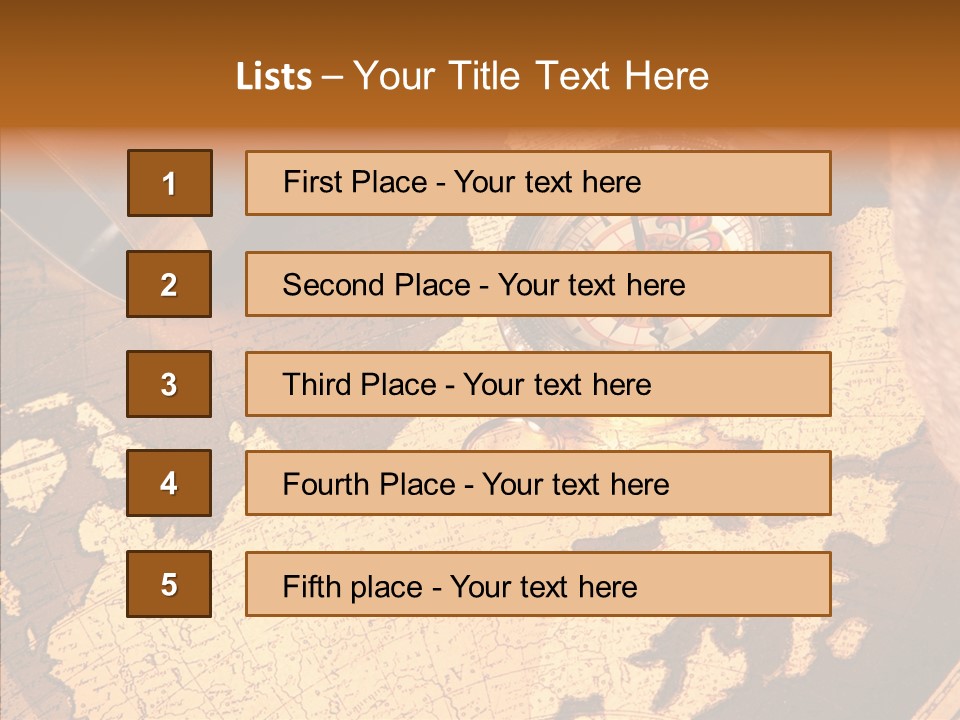 Paper Old Message PowerPoint Template