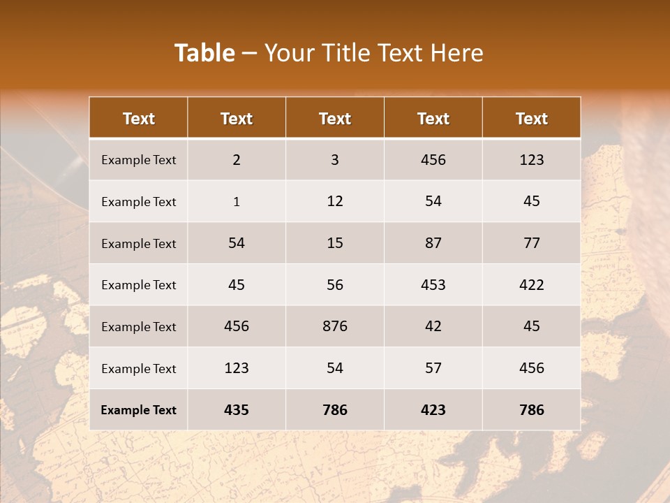 Paper Old Message PowerPoint Template