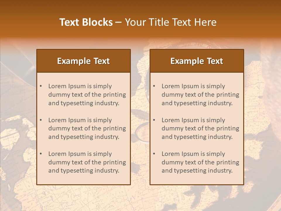 Paper Old Message PowerPoint Template