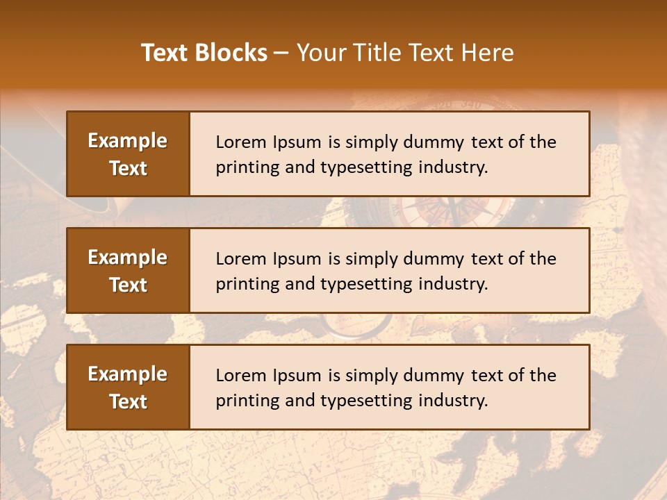 Paper Old Message PowerPoint Template
