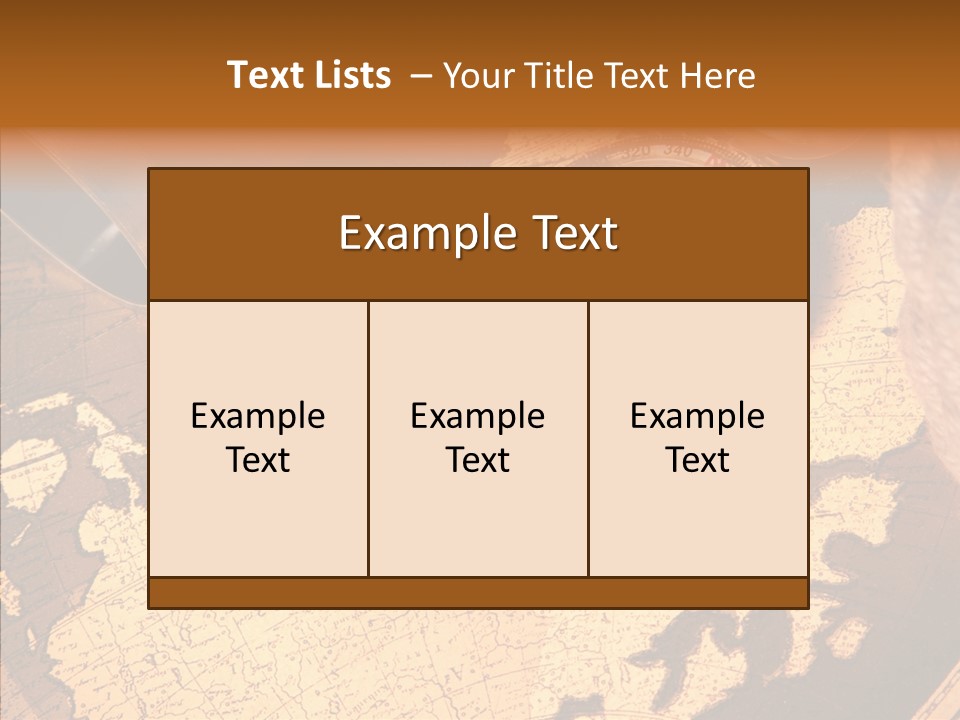Paper Old Message PowerPoint Template