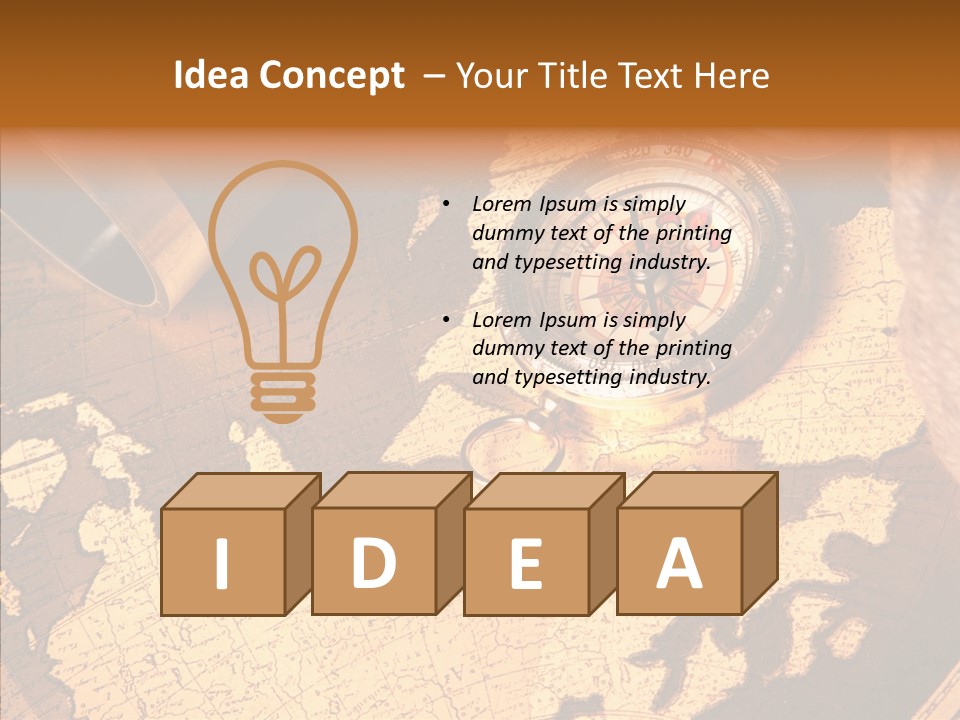 Paper Old Message PowerPoint Template