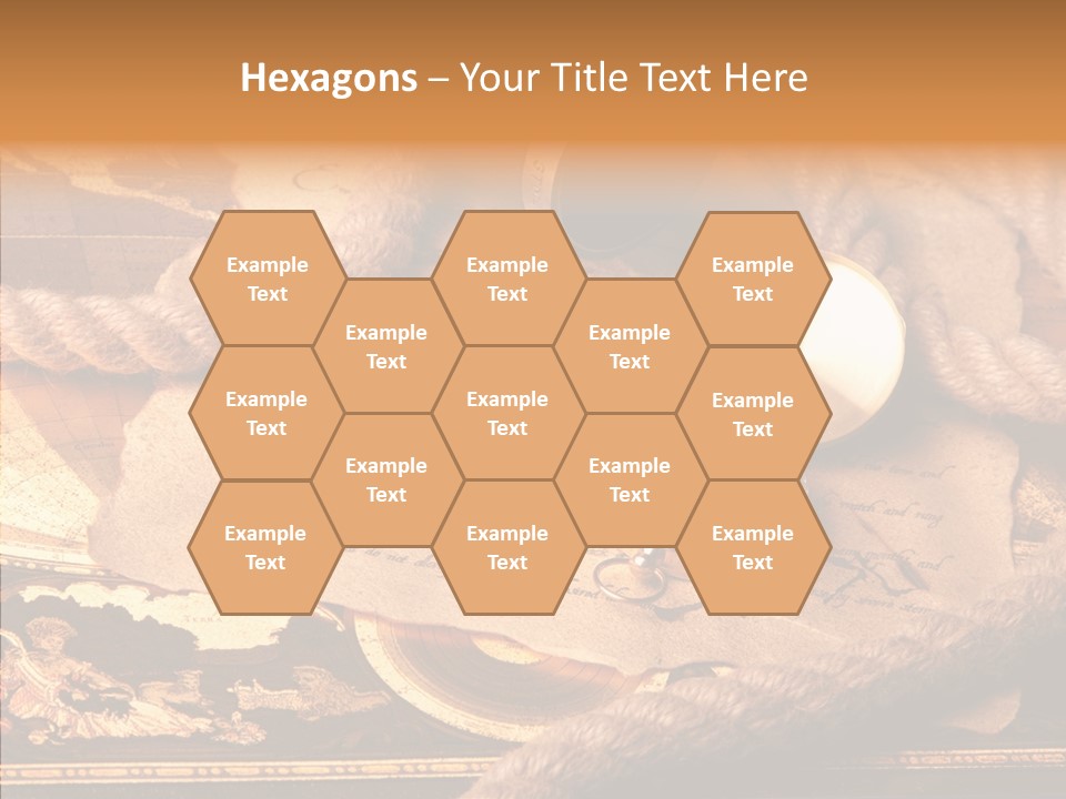 Navigate Compass Background PowerPoint Template