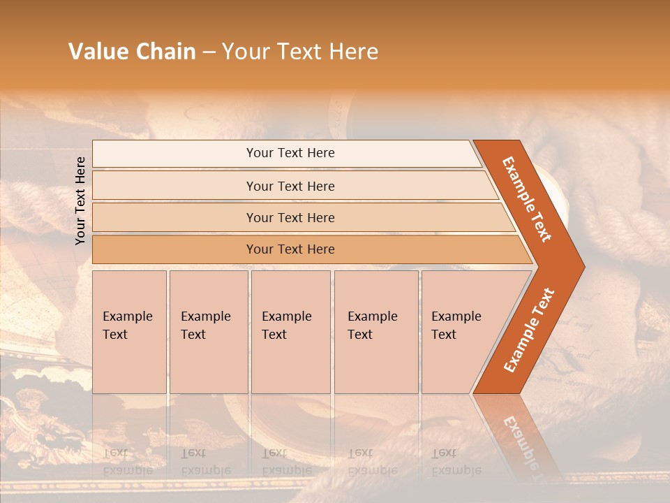 Navigate Compass Background PowerPoint Template