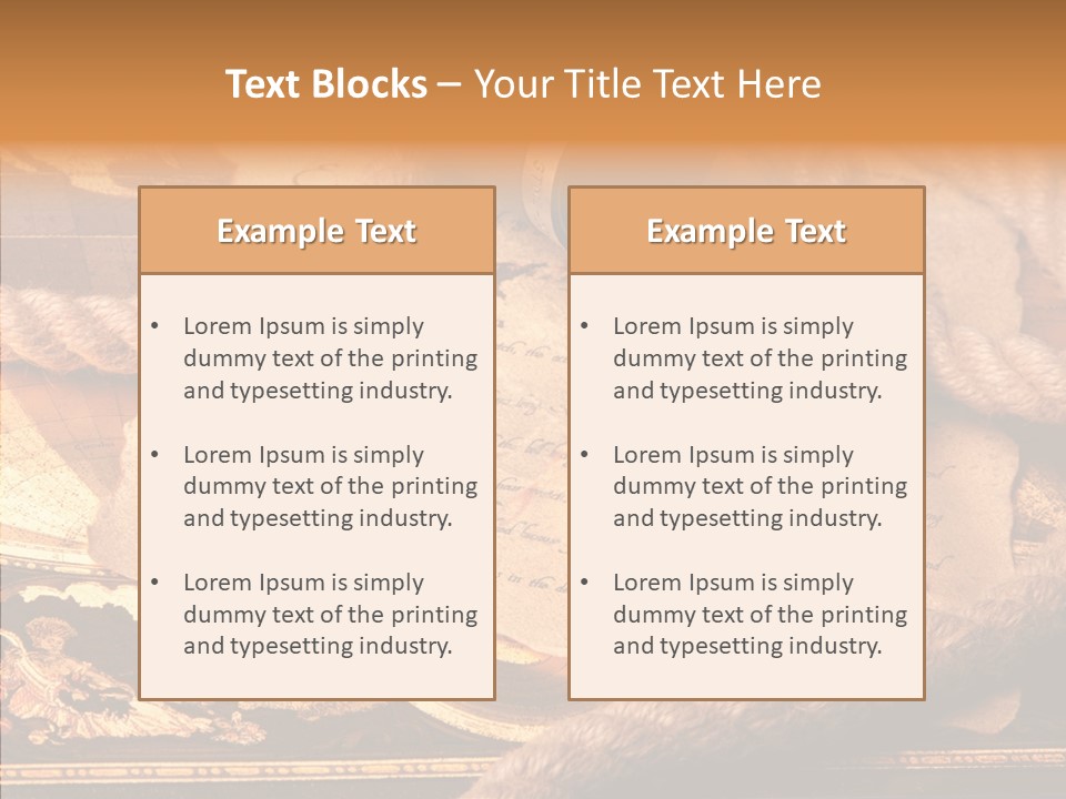 Navigate Compass Background PowerPoint Template