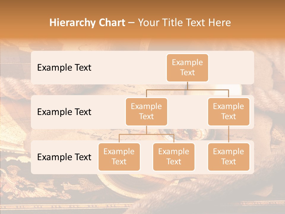 Navigate Compass Background PowerPoint Template