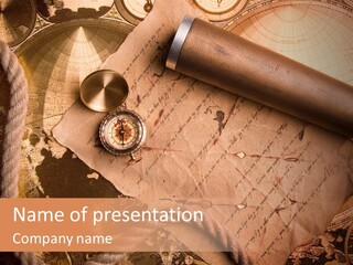 Success East Instrument PowerPoint Template