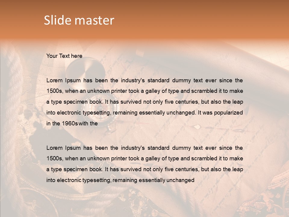 Success East Instrument PowerPoint Template