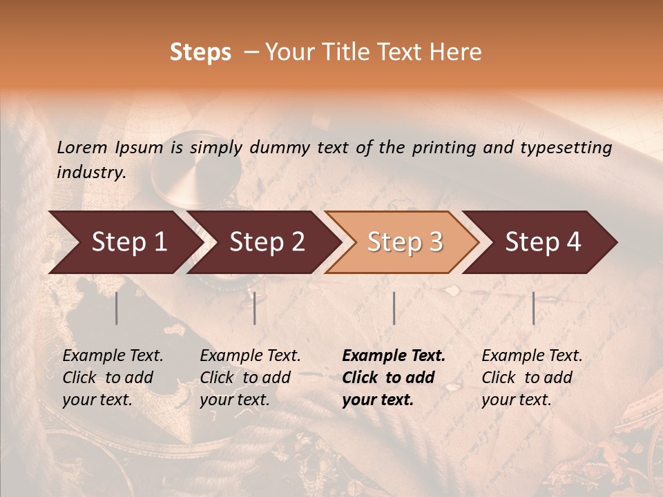 Success East Instrument PowerPoint Template