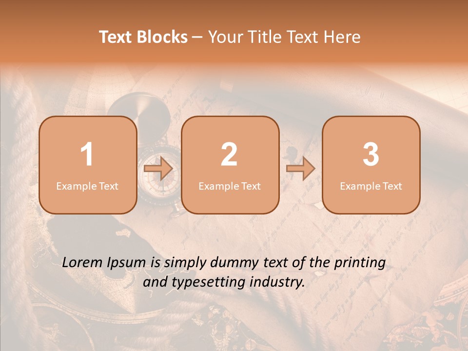 Success East Instrument PowerPoint Template