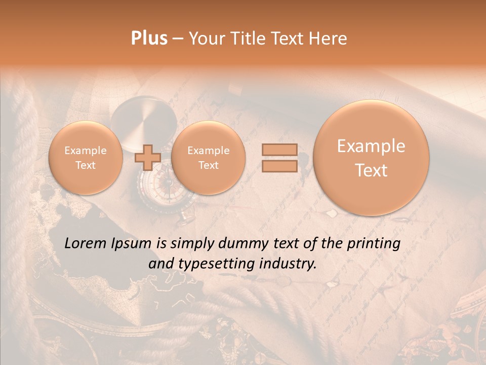 Success East Instrument PowerPoint Template