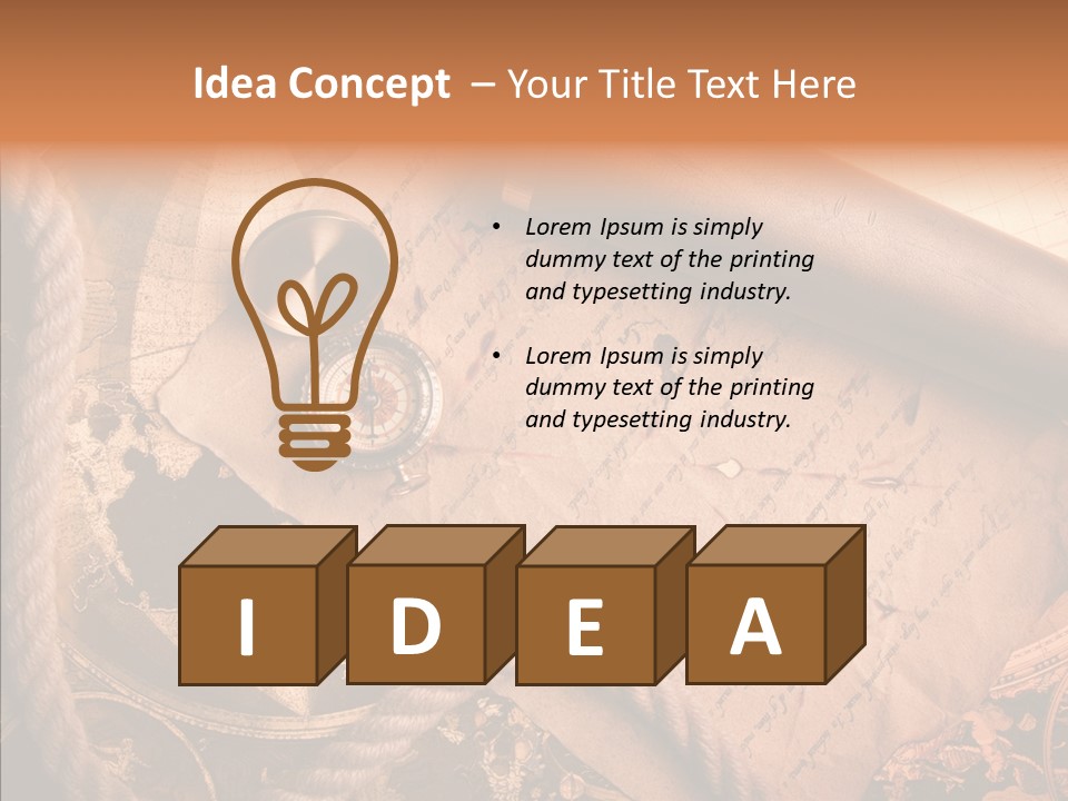 Success East Instrument PowerPoint Template