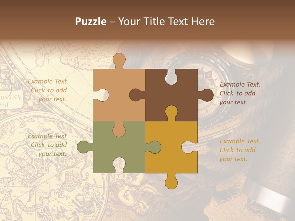 Travel World Dirty PowerPoint Template