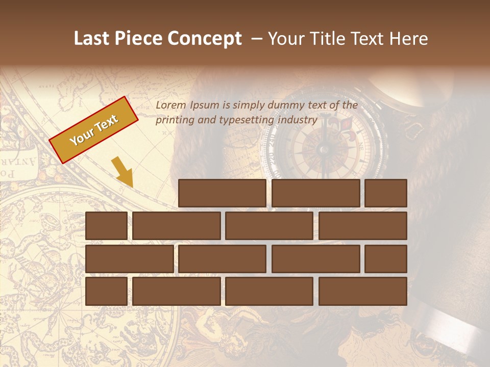 Travel World Dirty PowerPoint Template