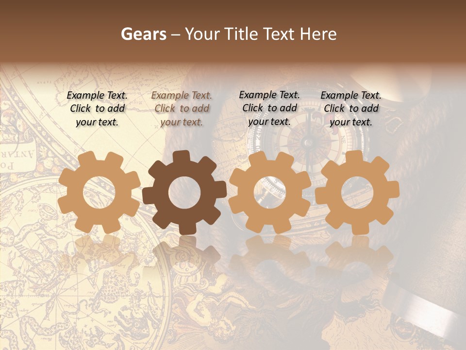 Travel World Dirty PowerPoint Template