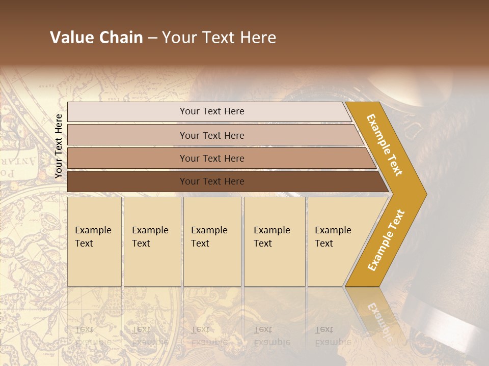 Travel World Dirty PowerPoint Template