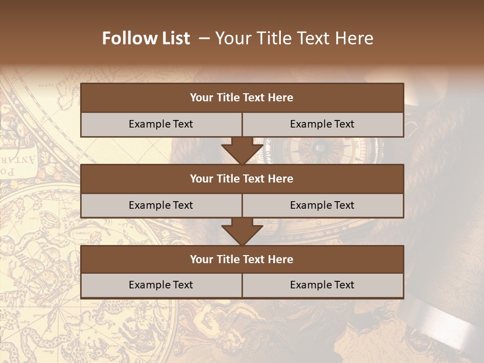Travel World Dirty PowerPoint Template