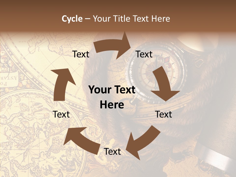 Travel World Dirty PowerPoint Template