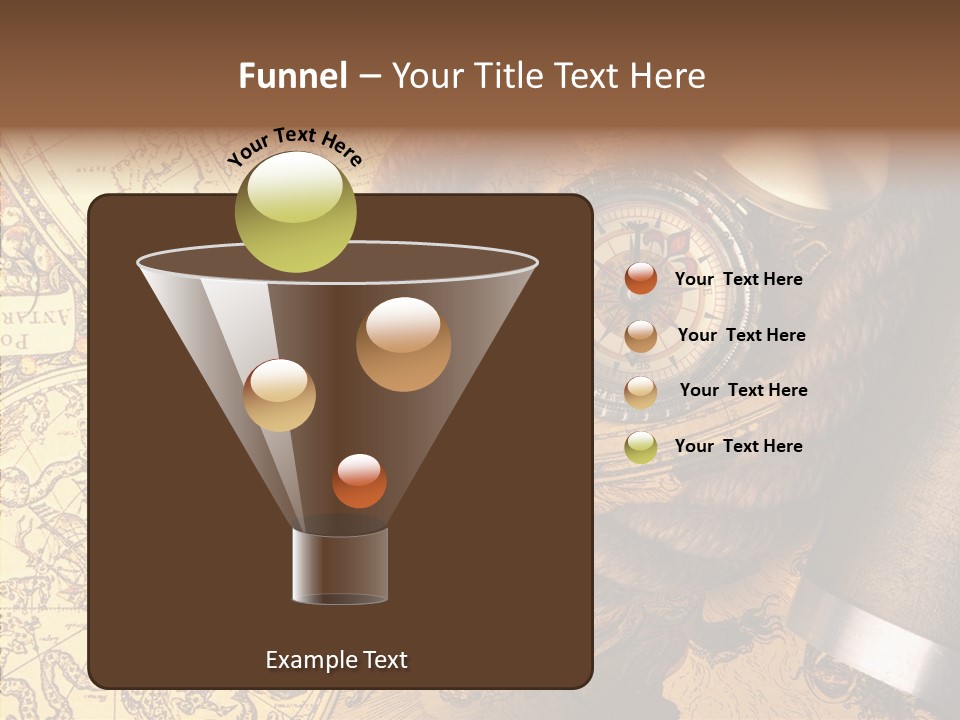 Travel World Dirty PowerPoint Template
