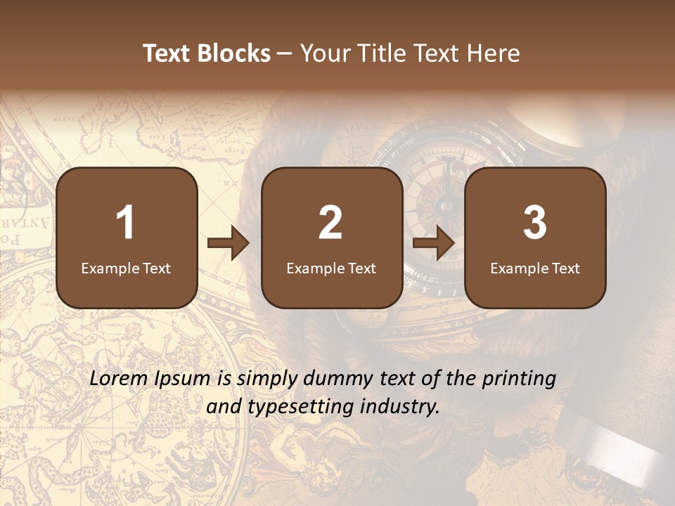 Travel World Dirty PowerPoint Template