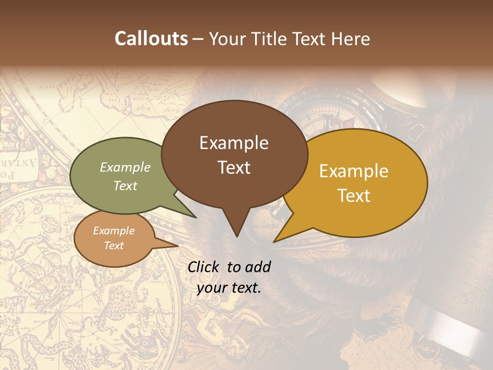 Travel World Dirty PowerPoint Template