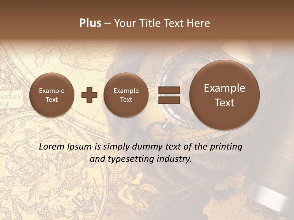 Travel World Dirty PowerPoint Template