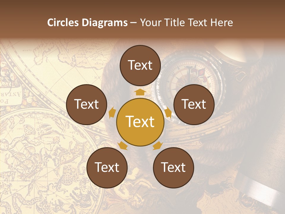 Travel World Dirty PowerPoint Template