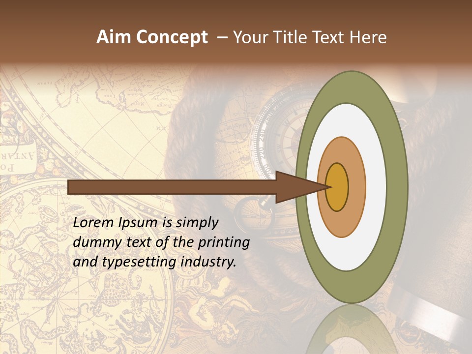 Travel World Dirty PowerPoint Template