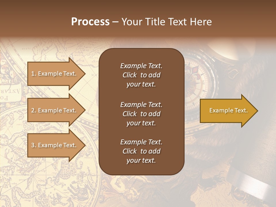 Travel World Dirty PowerPoint Template