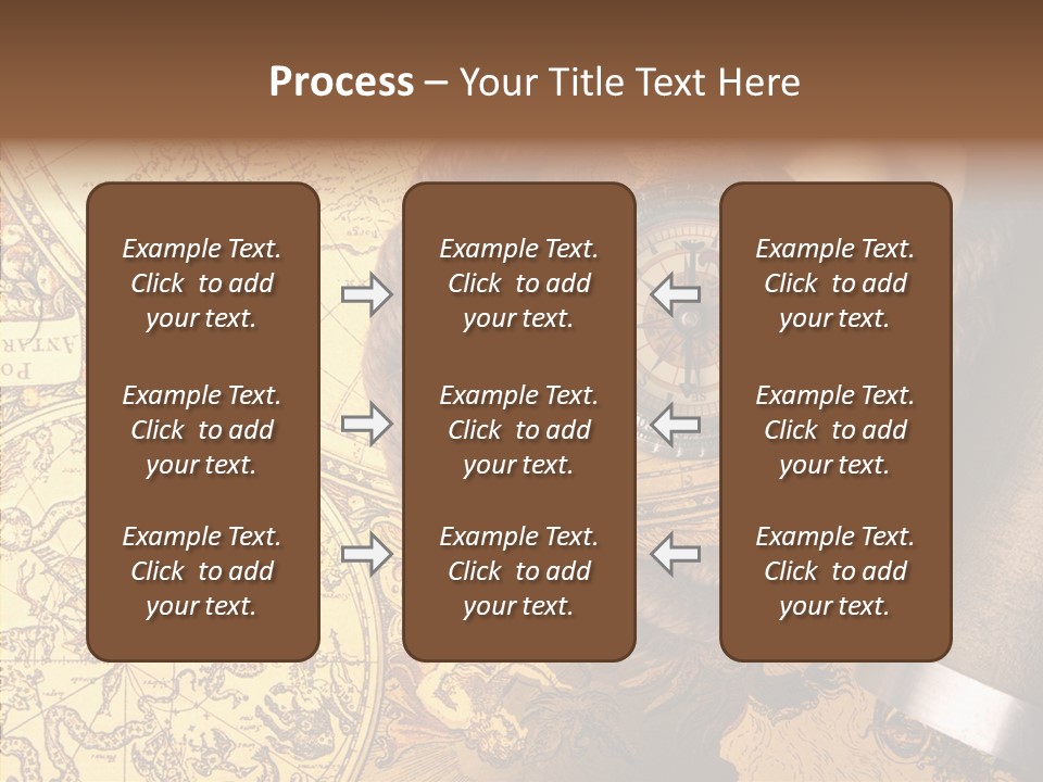 Travel World Dirty PowerPoint Template
