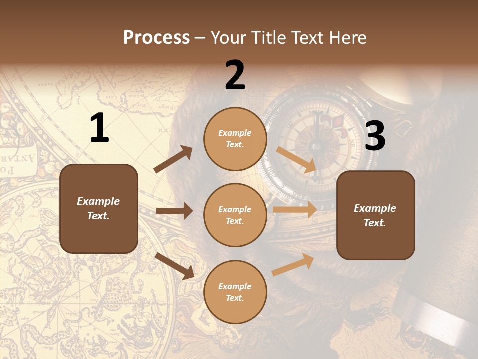 Travel World Dirty PowerPoint Template