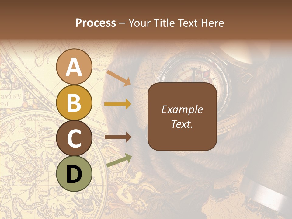 Travel World Dirty PowerPoint Template