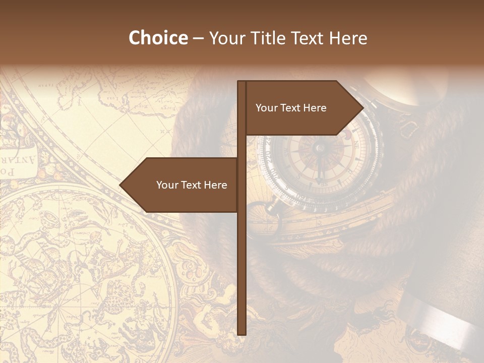 Travel World Dirty PowerPoint Template